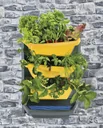 Planting system basic element "Vertical Garden", color saffron