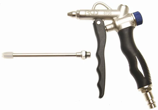 "Compressed air blow gun with flow regulator image"