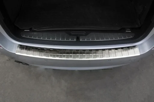 "Stainless steel loading sill protector for BMW Series 5 F11 Touring+FL, built from 2010-2013, 2013-2017 image"