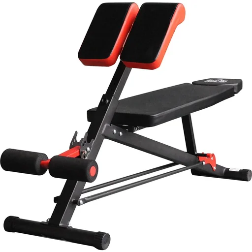 "Multifunctional training bench black/red image"