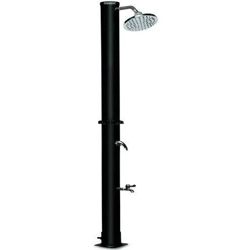 "NL outdoor shower/garden shower - hot water from solar energy 215cm image"