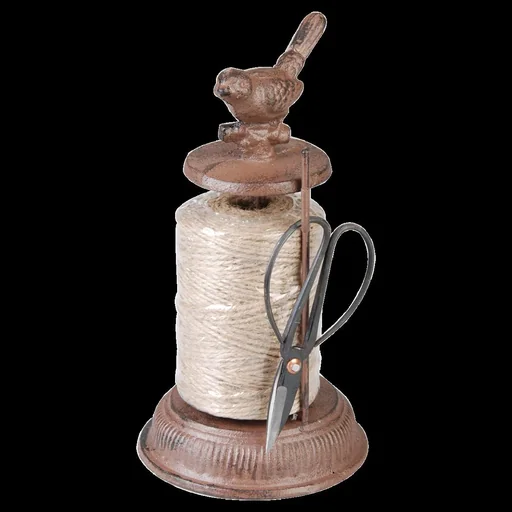"Yarn dispenser with scissors image"