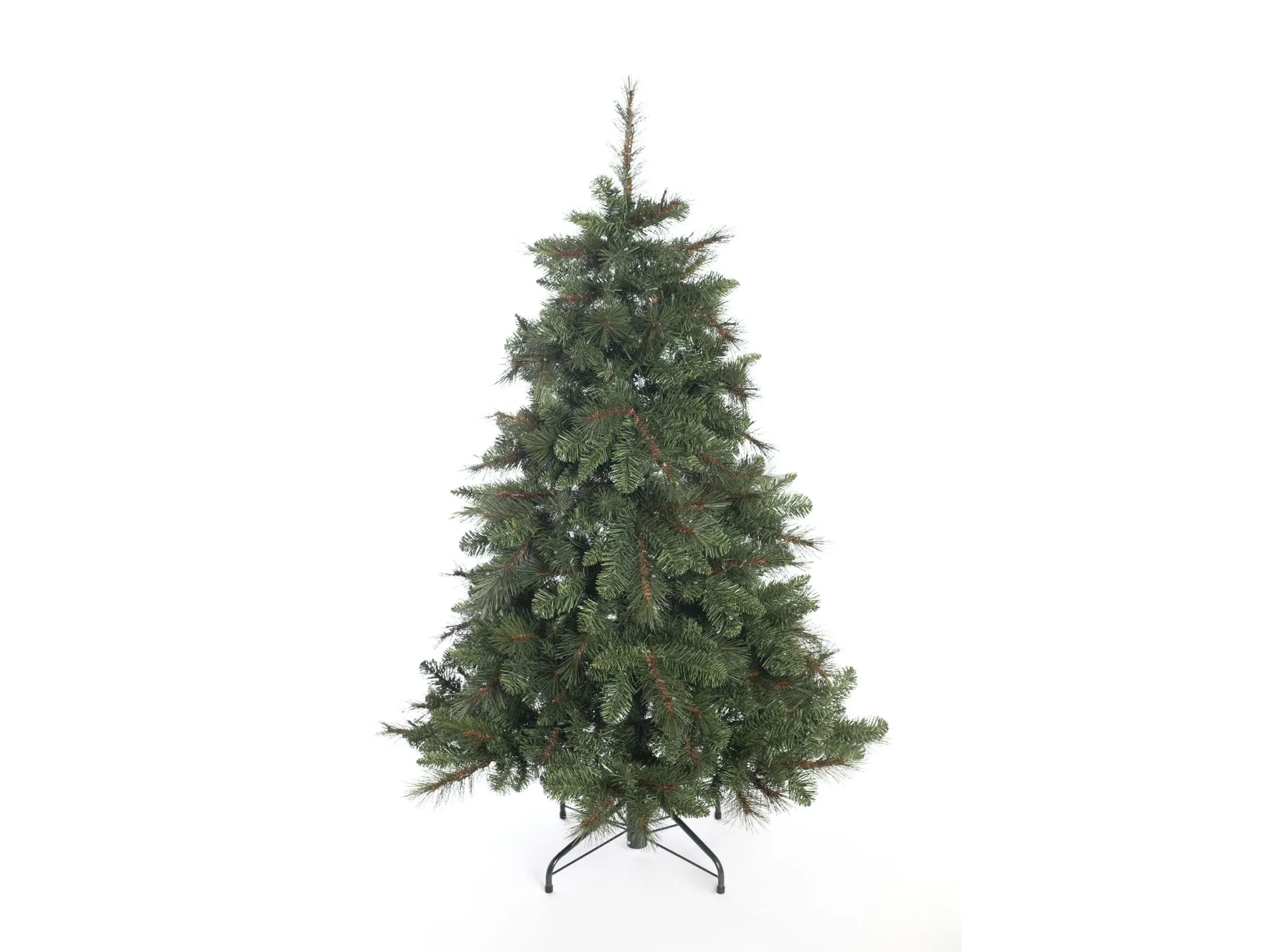"Evergreen Kunstkerstboom Mesa Fichte inclusief lichtsnoer 180 cm groen image"