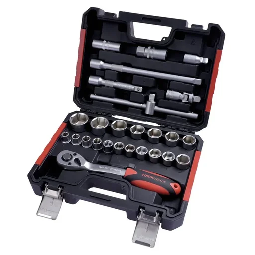 "26-piece socket set, 1/2", 10-32 mm image"