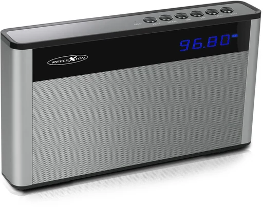 "Bluetooth speaker with radio, USB, micro SD card reader and AUX-IN image"