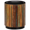 Coffee table 38x45 cm solid recycled wood