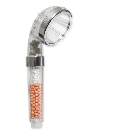 "Shower Hero shower head with mineral stones image"