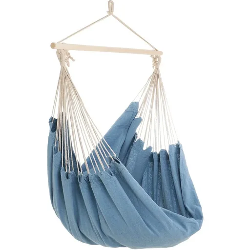 "Hanging chair light blue 185x130x155cm image"