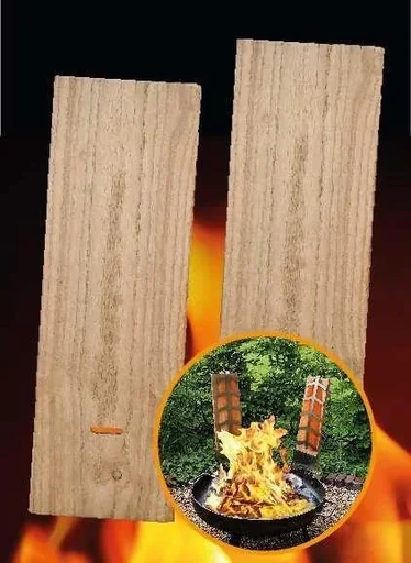 "Replacement flame-grilled salmon board, set of 2 image"