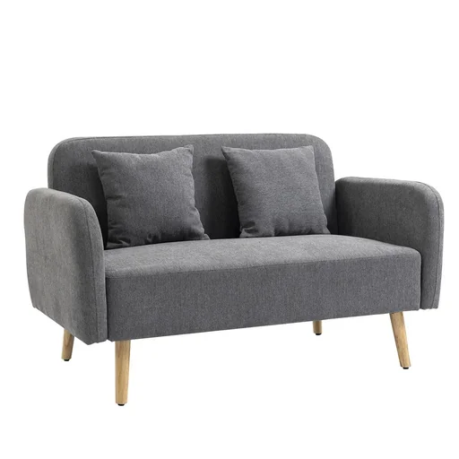 "2-seater double sofa 130 cm x 70 cm x 80 cm image"