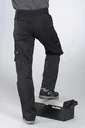Work trousers, color black, size M