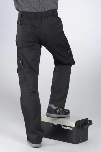 "Work trousers, color black, size M image"