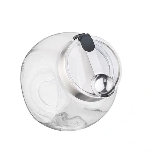 "Storage jar with spoon, 20 x 20 cm image"