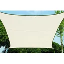 Sun sail - rectangular - 2 x 3 m - cream-white