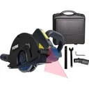 WSM1009 Wall chaser slot cutter 1700W - 125mm - Laser guide - Dust extraction adapter - Case