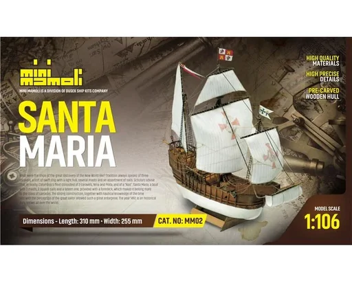 "Santa Maria kit 1:106 Mini Mamoli image"
