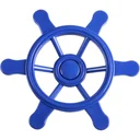 Ship's Steering Wheel Small Blue 215