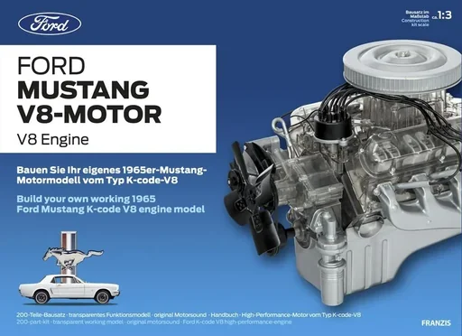 "Ford Mustang V8 engine kit image"