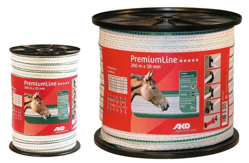 "Weidezaunband Premium Line, 200 m, 12,5 mm image"