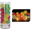 Pro Garden Party Lighting - Indoor and Outdoor - 20 LED Lights - Lanterns - Multicolor