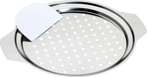 "Spaetzle set made of stainless steel + dough scraper, for 24/28cm pots image"