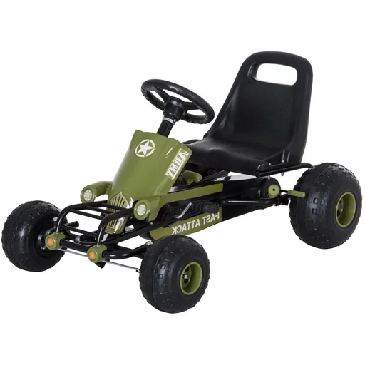 "Pedal car Go Kart from 3 years Green image"