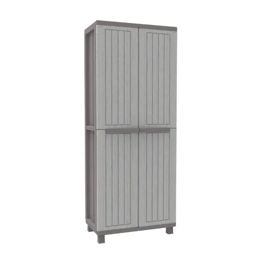 "Plastic cabinet J-Wood 268 for weather-protected outdoor and indoor use image"
