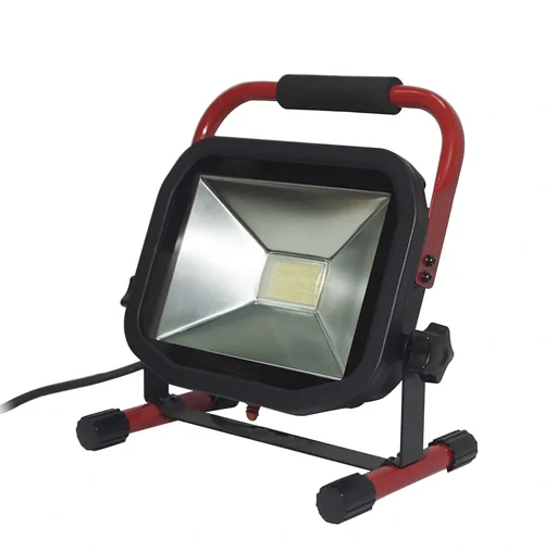 "Flat LED construction spotlight with 38 watts image"