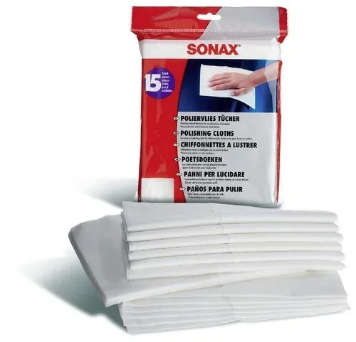"Polishing fleece cloths 15 pieces image"