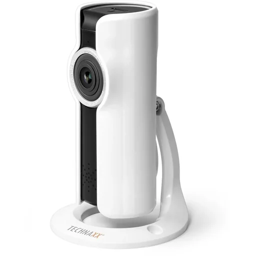 "IP security camera with 180° panoramic view angle image"