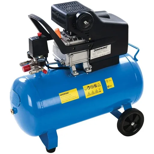 "Air compressor 1500 W, 2 PS 50 Liter image"