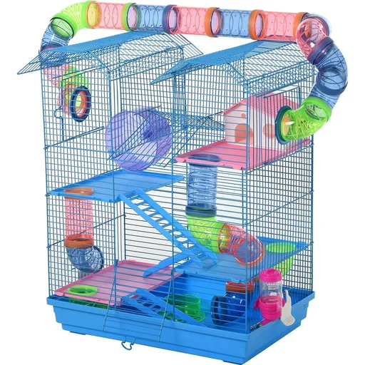 "Hamster cage with accessories image"