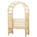 Rose arch with bench garden pergola bench rose bench arbor bench philosopher's bench trellis trellis support garden bench solid wood