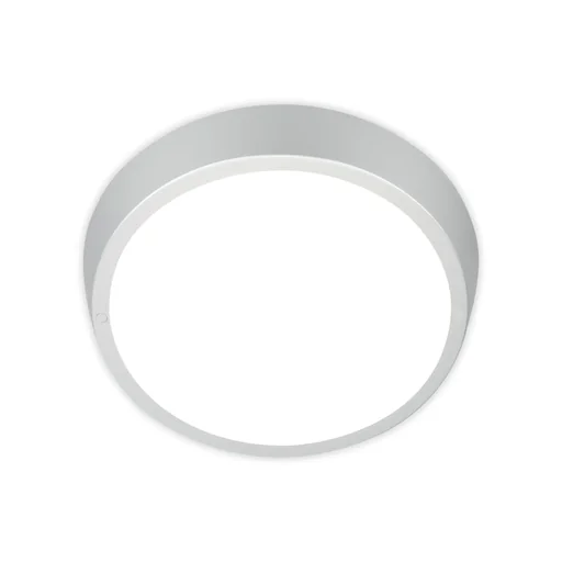 "HAGEN LED outdoor light, wall and ceiling light, silver, IP44, 24 watts, 2,160 lm, 4,000 K image"