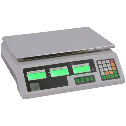 "Digital scale with rechargeable battery 30 kg image"