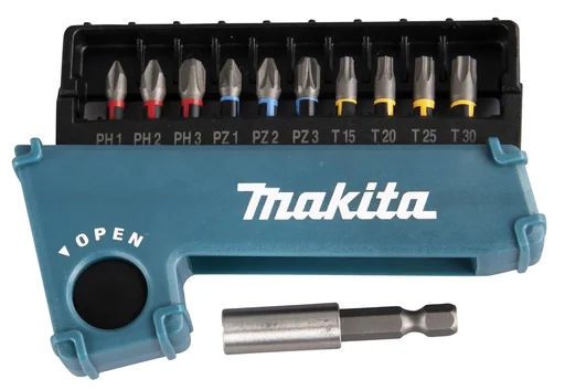 "Torsion bit set 11 pieces image"