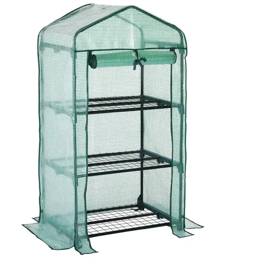 "Greenhouse made of foil 126x49x69cm image"