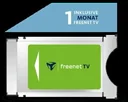 freenet TV CI+ module including 1 month of freenet for antenna (DVB-T2 HD) & satellite (DVB-S)