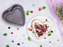 Heart baking pan Granito with book sheet cake