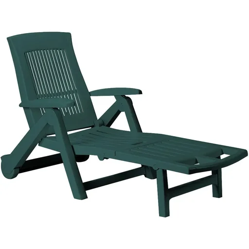 "Deckchair Zircone Green 195x72x101 cm image"