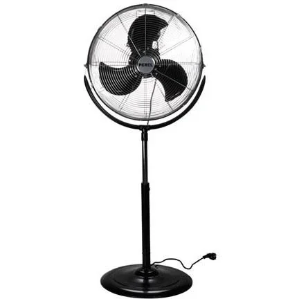 "Floor fan - metal - Ø 45 cm - black image"