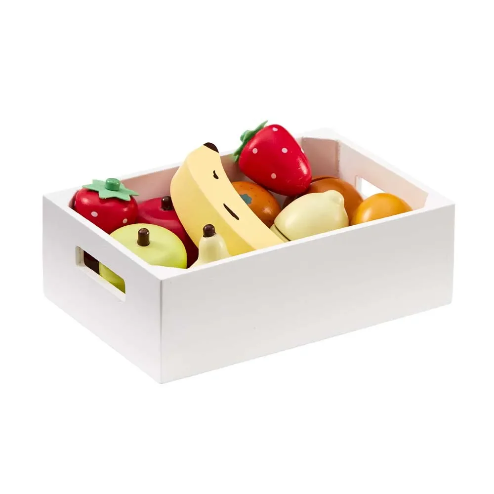 "Kids Concept houten kistje met fruit voor kinderkeuken image"