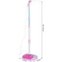 Children's stand microphone karaoke pink
