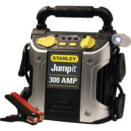 "Jumpstarter with battery and LED light J309E 12V 300A image"