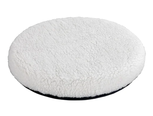 "Rotating cushion with 2 interchangeable covers for summer and winter image"