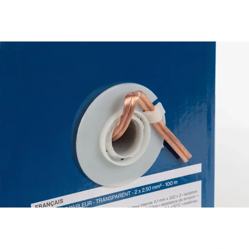 "speaker cable - transparent - 2 x 2.50 mm² - 100 m image"