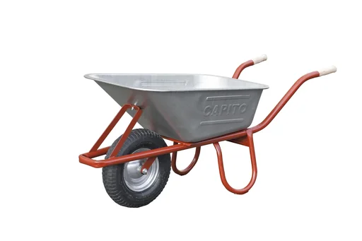 "Wheelbarrow Eurocar 100 l, PU wheel image"
