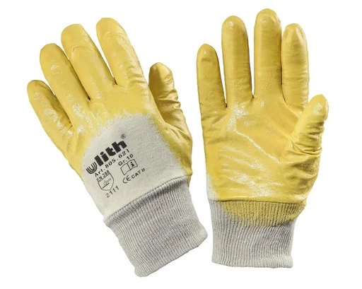 "Nitrile work gloves size 10 image"
