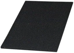 Actieve kool filtermat PAK 45/32 Zwart, filterspons, 45 x 31,5 x 1,9 cm