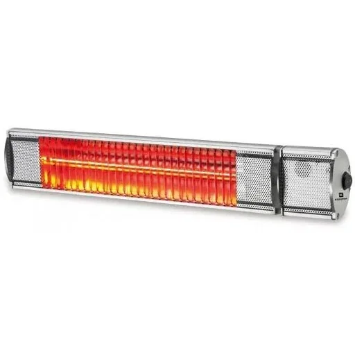 "Heater - Infrared Lamp - Patio Heater - Indoor and Outdoor - 2000W - 24m² - IP55 - With Remote Control image"